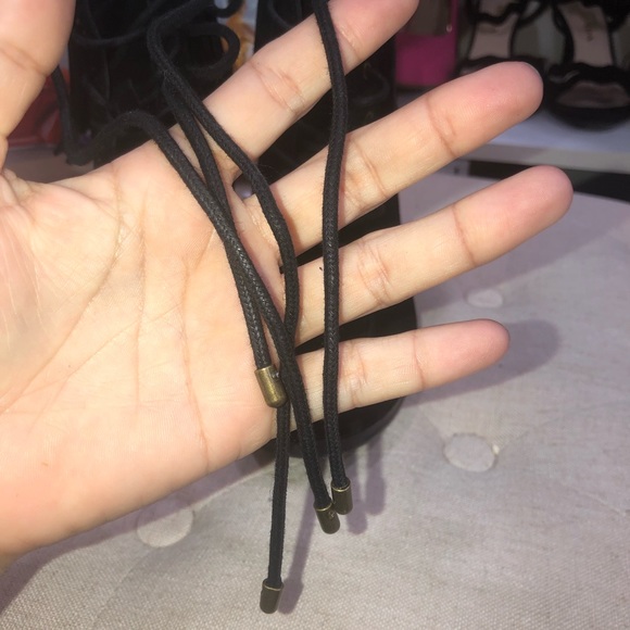 Gianni Bini  Bowyn Fringe Lace-Up Hiker Booties - Picture 10 of 11